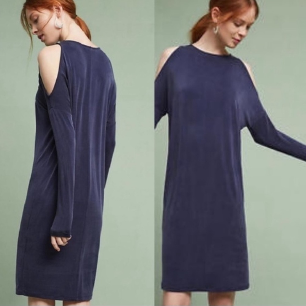 Eri + Ali, Annalyn Cocoon Shift Dress. Beautiful Blue. Like new! Small
